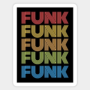 Funk 70s 80s Disco Style Magnet